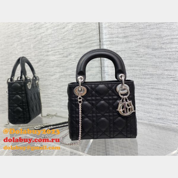 Wholesale DIOR lady 17/20/24CM calf togo leather bag