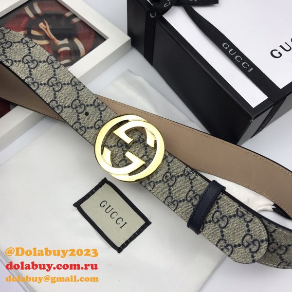 Gucci Belt With Double G Buckle 38mm Cheap