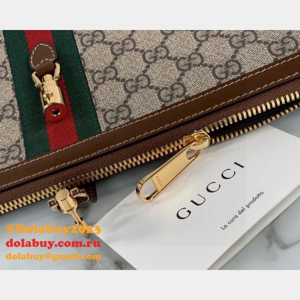 Gucci High Quality Beige Jackie 1961 pouch Beige Bag