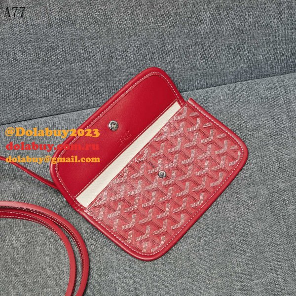 Cheap Top Quality Goyard Classic Chevron St. Louis PM Totes Red Bags