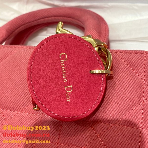 Wholesale High Quality Dior Fake 26cm Lady Designer Bag Online