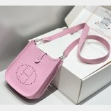 Hermes Replica Mini Evelyne TPM Bag Pink