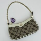 Inspired Gucci 784732 GG Super Mini Shoulder Charm Bag