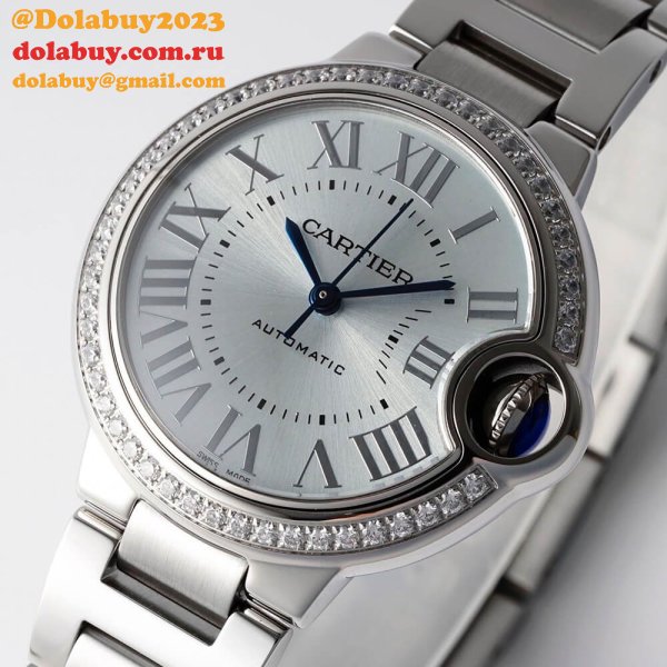 Cartier 33mm Ballon Bleu de Cartier watch