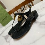 The Best Fake Sandals 1:1 Mirror Top Quality Black Shoes