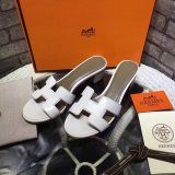 Hermes Women's Flats Slippers 013