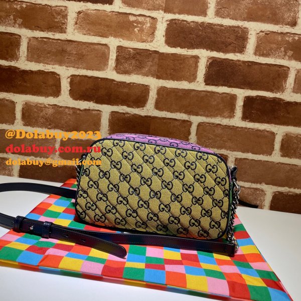 Replicas Gucci 7 Star GG marmont matelasse Shoulder 447632 bag