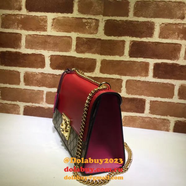 Top Quality Gucci Replicas Padlock small GG shoulder 409486 bag