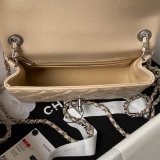 Luxury CC FLAP BAGS 20CM AS1787 SILVER BALL