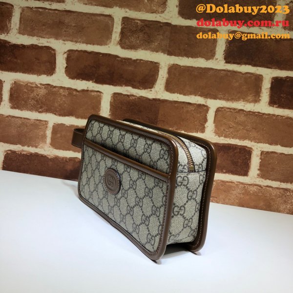 High Quality Replicas Gucci 625764 GG travel pouch with Interlocking G