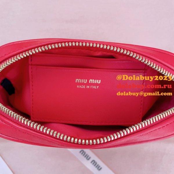 High Quality Designer Miu Miu Matelasse 5NE846 Replica Bag Online Sale