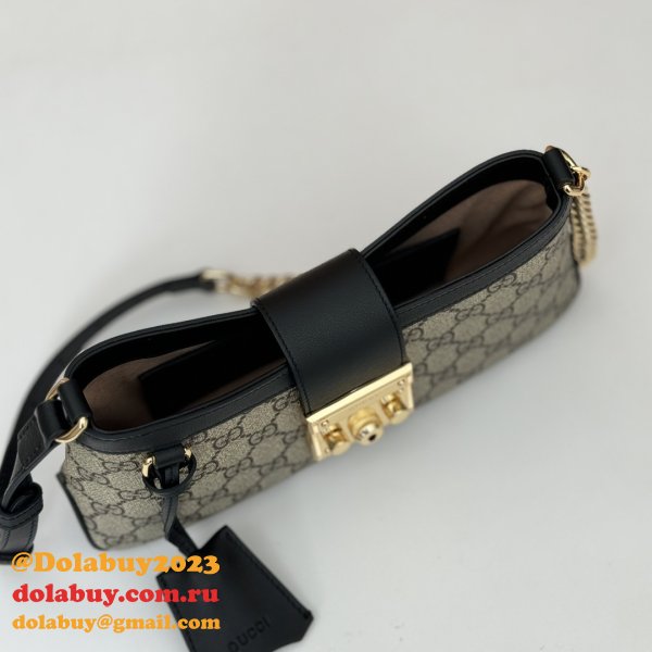 Gucci Best Quality Replicas 811705 Padlock Shoulder Bag