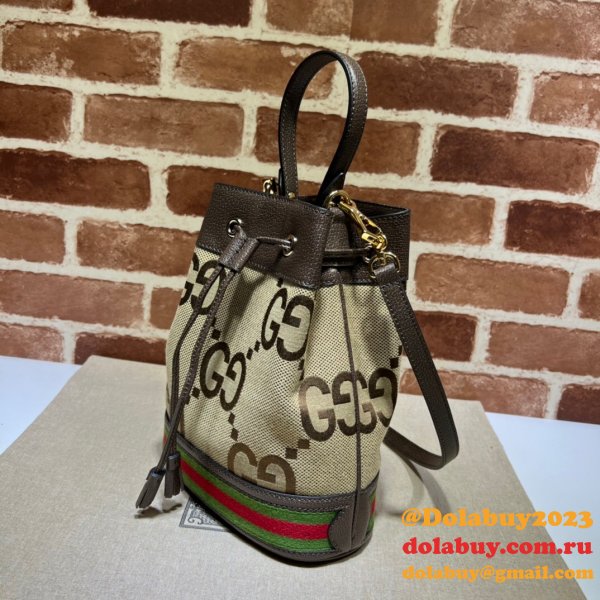 Replica Gucci Knockoff 550621 GG Supreme Ophidia Small Bucket Bag