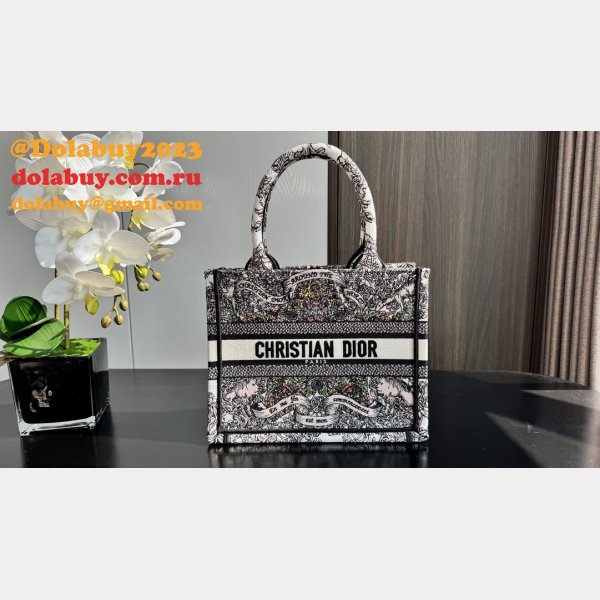 Replica Christian Dior Book Tote 2025 1:1 Mirror Bag