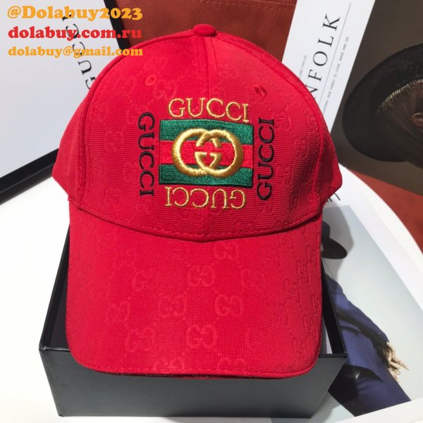 AAA+ Gucci Palace classic pattern simple embroidery logo hats