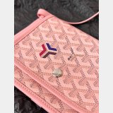 Goyard Wholesale Plumet Pocket Wallet Knockoff Pink Bag