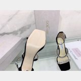 Suede Sandals Replica Jimmy Choo 7 Star Heel 10CM Shoes