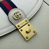 Gucci Black/Cream Ophidia small top handle Replica bag