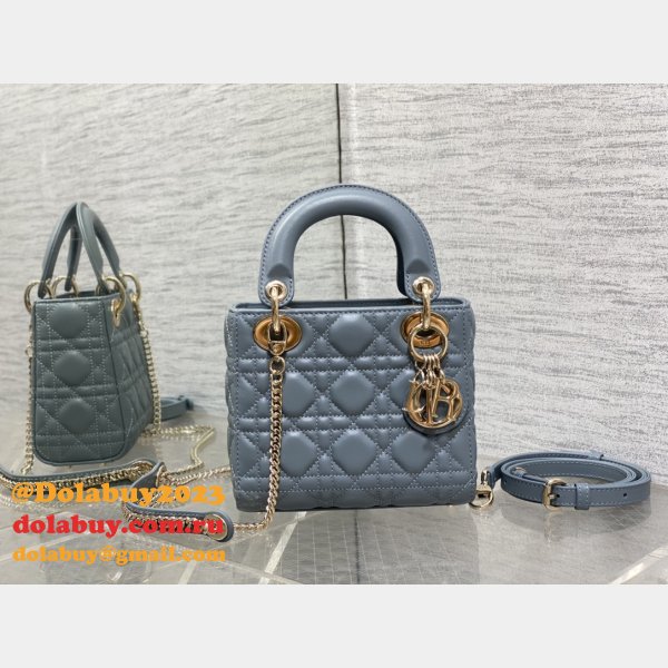 Top Quality DIOR lambskin mini lady bag 17cm