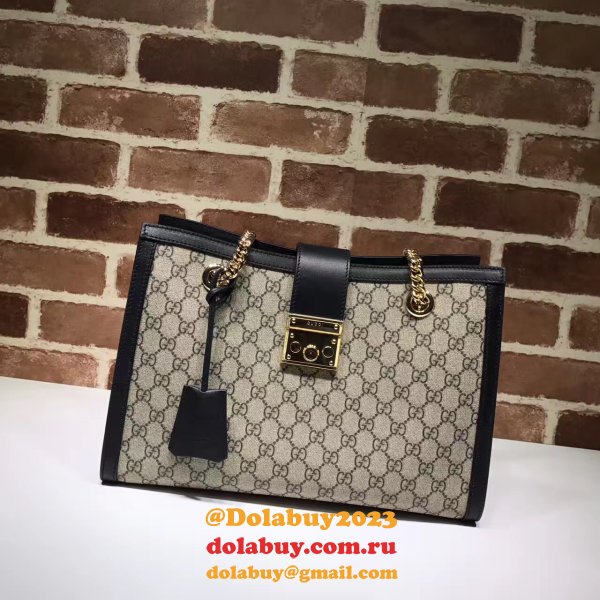 Replicas Gucci Padlock medium GG shoulder bag ‎479197