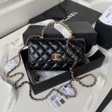 Designer Replicas AP3803 Clutches Shiny Perfect Chain Bag