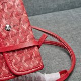 Cheap Top Quality Goyard Classic Chevron St. Louis PM Totes Red Bags