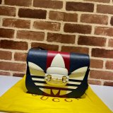 Adidas X 602204 Replicas Gucci 1:1 Horsebit 1955 Top bag