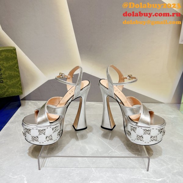 High Quality Replicas Gucci 1:1 Mirror Sandals High Heels Shoes