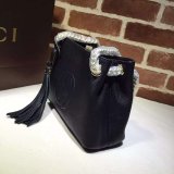 Top Quality Gucci Soho Leather Chain Strap Shoulder 387043 Bag