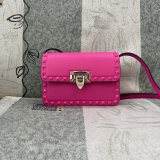 Cheap Fake Valentino Garavani Rockstud Calf Small Bag