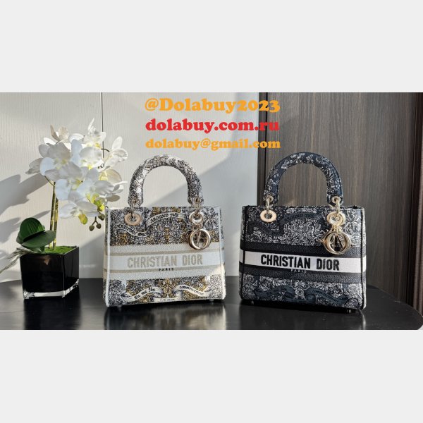 Exquisite Lady Dior 24cm Replica - Unmatched Elegance & Craftsmanship