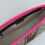 Designer Gucci Replicas 598234 Duplicate GG Supreme Ophidia Toiletry Case