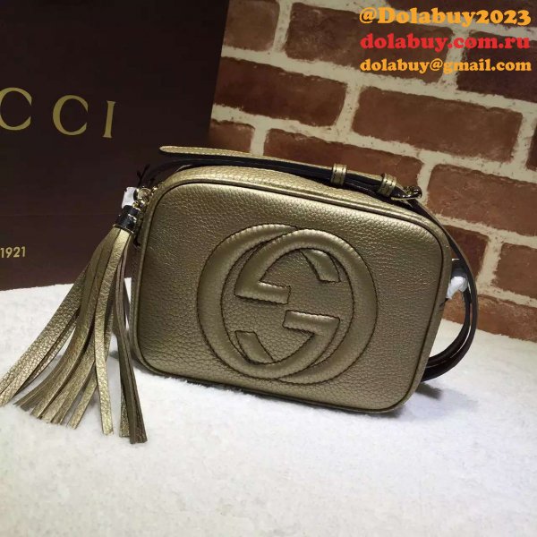 AAA+ Gucci Replicas Soho small leather disco 308364 bag