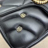 Matelassé Copy 443497 Gucci GG Marmont Small Replicas Bag