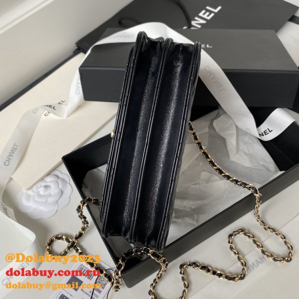 Designer Replicas AP3803 Clutches Shiny Perfect Chain Bag