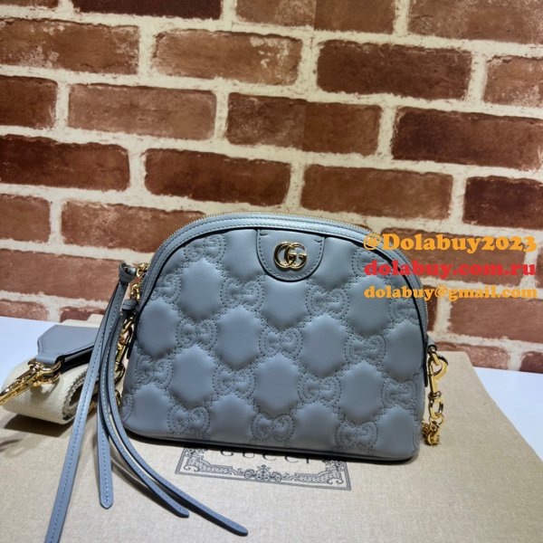 Gucci Luxury 702229 GG Matelassé Leather Shoulder Replica Bag