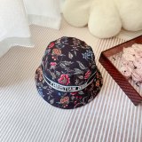 Best Christian Dior Colorblock bow Fisherman hat