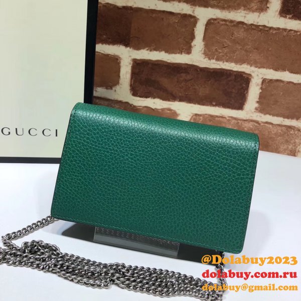 Replica Gucci 476432 Dionysus suede super mini Clutches Small Purses