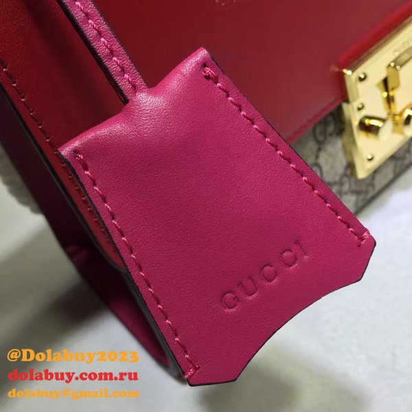 Top Quality Gucci Replicas Padlock small GG shoulder 409486 bag