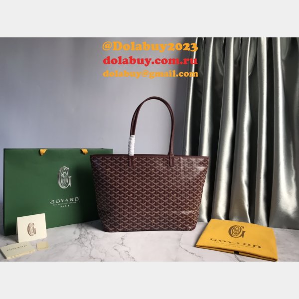 Shop For Luxury Leather Goyard Totes Knock Off Bags