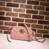 Luxury Gucci Fake 447632 Gg Marmont Crossbody Bags for Women