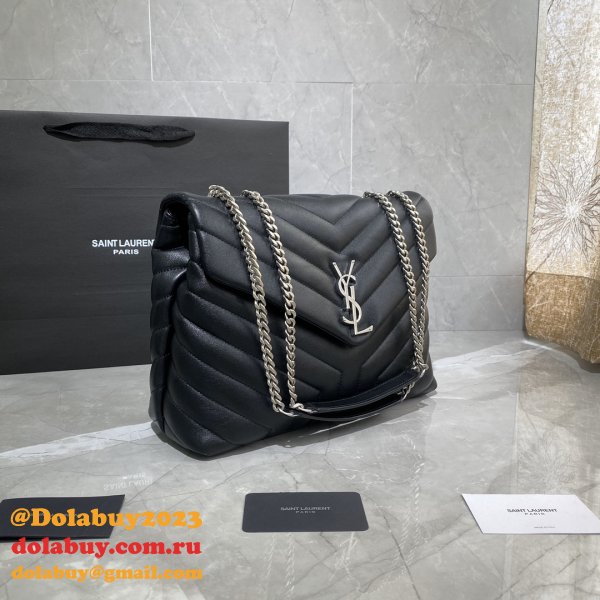 Wholesale Cheap YSL LOULOU 487216 handbag 32CM