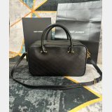 Designer Saint Laurent Replicas Lyia Zip Duffle Black 766785 Bag