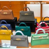 Buy Designer Best Replica Hermes Kelly 19CM Mini Bags Online