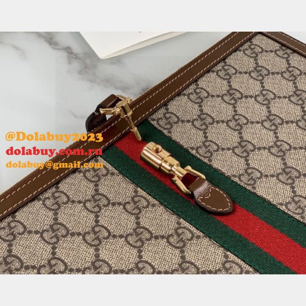 Gucci High Quality Beige Jackie 1961 pouch Beige Bag