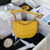 Replica Wholesale Boy Messenger Velvet AS3350 Gold-Tone Bag