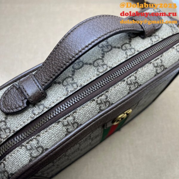 1:1 Mirror Gucci Replicas Ophidia 739392 Shoulder With-Web Bag