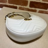 Gucci Best 699514 GG Marmont half-moon-shaped Replica bag