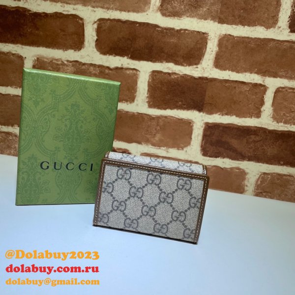 Gucci Fashion Knockoff GG Supreme 644462 Horsebit 1955 wallet