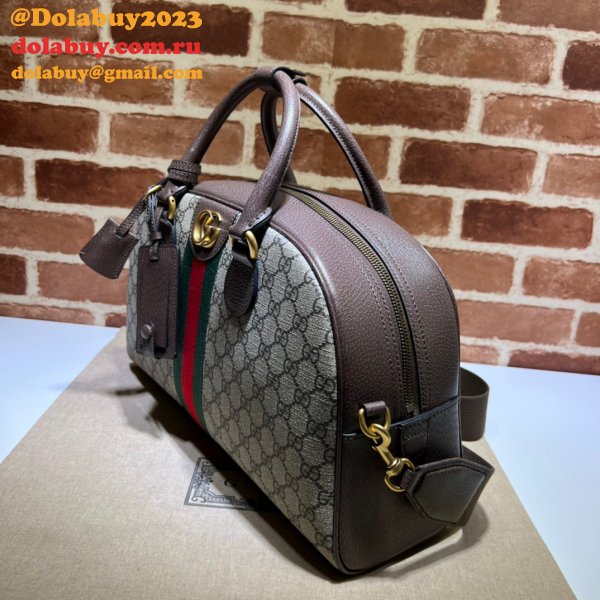 Wholesale Gucci Replica Savoy Duffle Bowling Men 723309 Bag